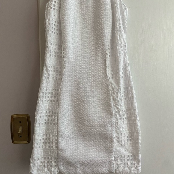 W118 by Walter Baker White Eyelet Sleeveless Dress XS - Picture 2 of 11